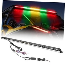 37" Heavy-Duty LED Chase Light Bar w/Strobe Brake Reverse Turn 37 Inch RGYGR