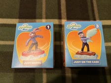 McDonald’s Happy Meal Zootopia 2 Judy Hopps 1 And Judy On The Case 3 Toy Unopen