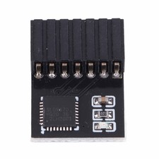 TPM 2.0 Module, Black PCB 14Pin SPI Encryption Security Module