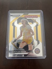2024 WNBA MONOPOLY PRIZM CAMERON BRINK ROOKIE RC #WNBA6 LOS ANGELES SPARKS