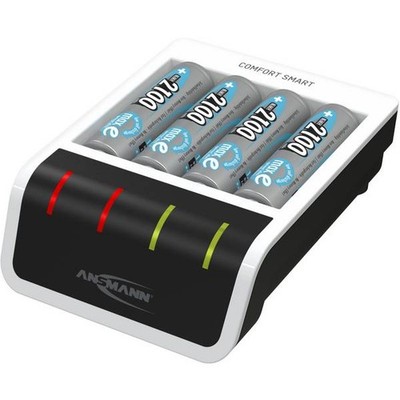 Ansmann 1001-0092-01 Comfort Smart Universal Charger NiMH Ministilo (AA