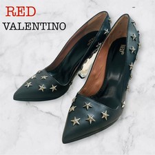 Rare RED VALENTINO Valentino Studded Pumps 37  Item