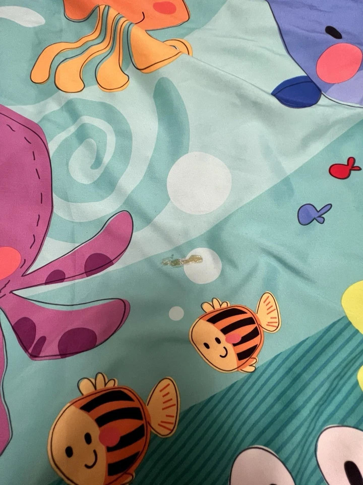 Fisher Price Baby Activity Blanket ~ Multicolored ~ 38" x 56" - Image 4 of 4