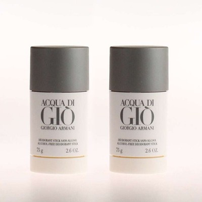 2x Giorgio Armani Acqua di Gio Homme deodorant stick 75g