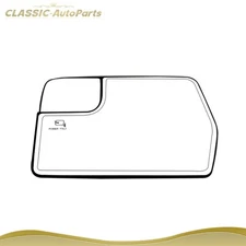 Left Driver Side View Door Mirror Glass Base Exterior For Ford F-150 2011-2014