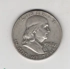 1962 P BEN FRANKLIN HALF DOLLAR 90% SILVER PHILADELPHIA .50¢ UNITED STATES USA