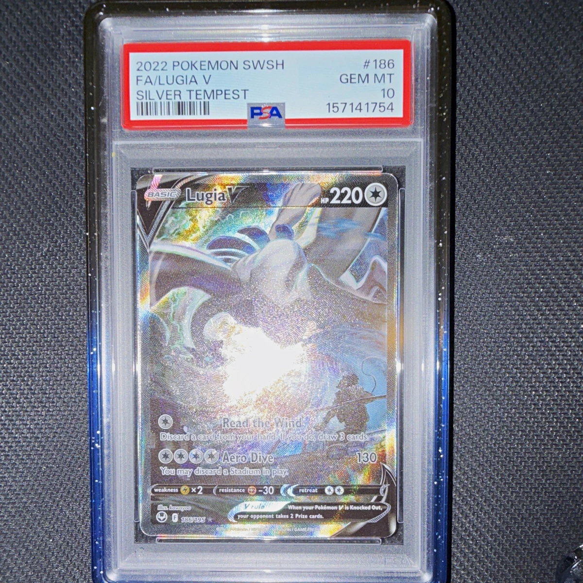 Lugia V 186/195 Swsh12: Sword & Shield - Silver Tempest for sale