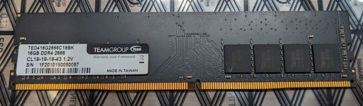 Team Group PC4-21300 (DDR4-2666) Bus Speed DDR4 SDRAM Memory (RAM