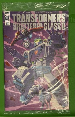IDW Transformers: Shattered Glass II #5 Variant 2022 Sound Wave Sealed