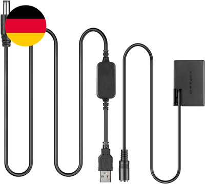 Raeisusp 5V-8.4V USB Kamera Netzteil Versorgung ACK-E18 + DR-E18 BG-E18 LP-E17 D
