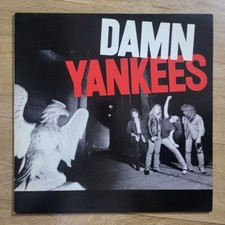 [EX+] Damn Yankees - Damn Yankees (1991 Korea 1ST LP Vinyl )