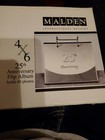 Malden International Designs 4" x 6" 25th Anniversary Flip Album Holds 40 Photos