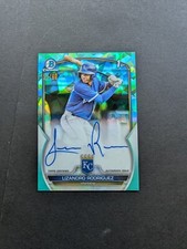 2023 Bowman Sapphire Edition Chrome Prospects Aqua /99 Lizandro Rodriguez Auto