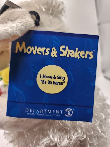 Departamento 56 "Movers & Shakers" Musical Animado Cordero "Ba Ba Baran" Pascua - Imagen 6 de 7