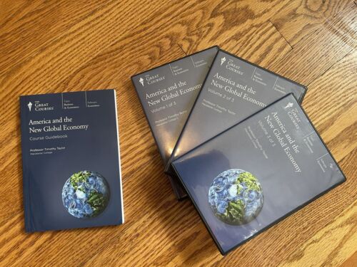 America and the New Global Economy by Timothy Taylor Great Courses 18 CD Set - Picture 1 of 7