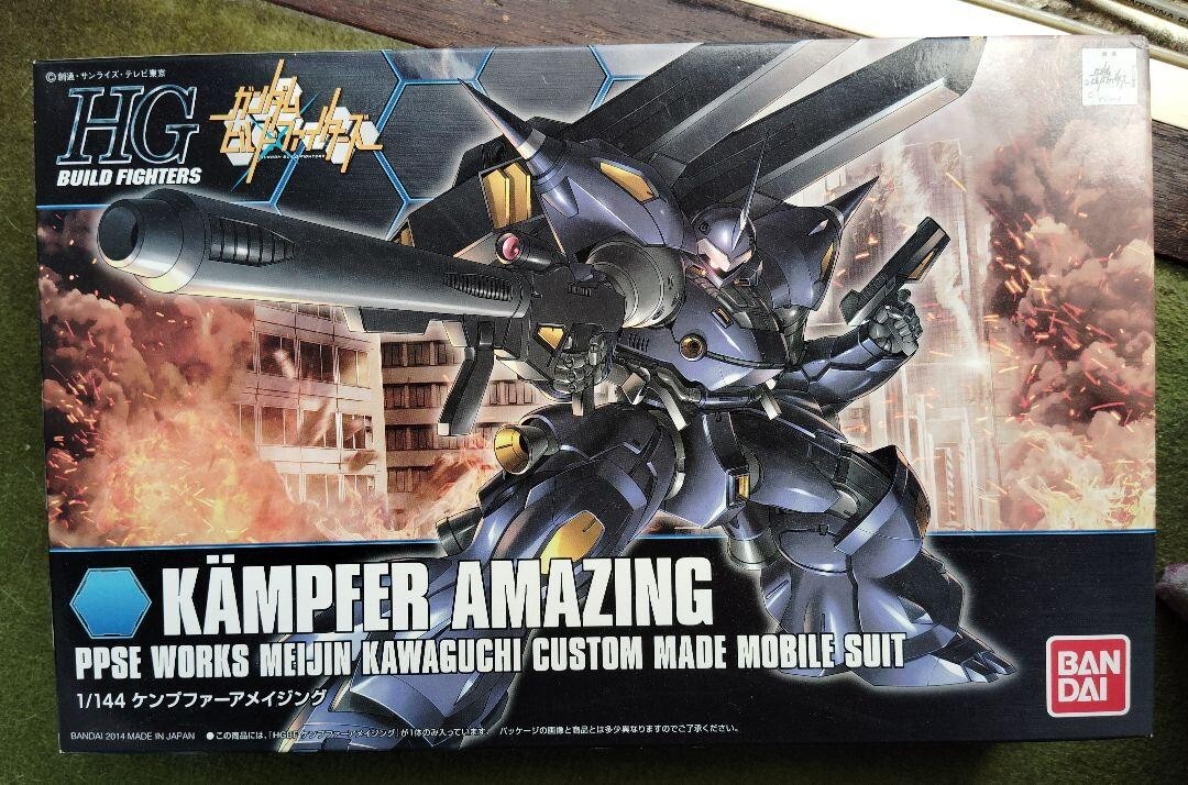 BANDAI Gundam 1/144 HGBF Kampfer Amazing Gundam Build