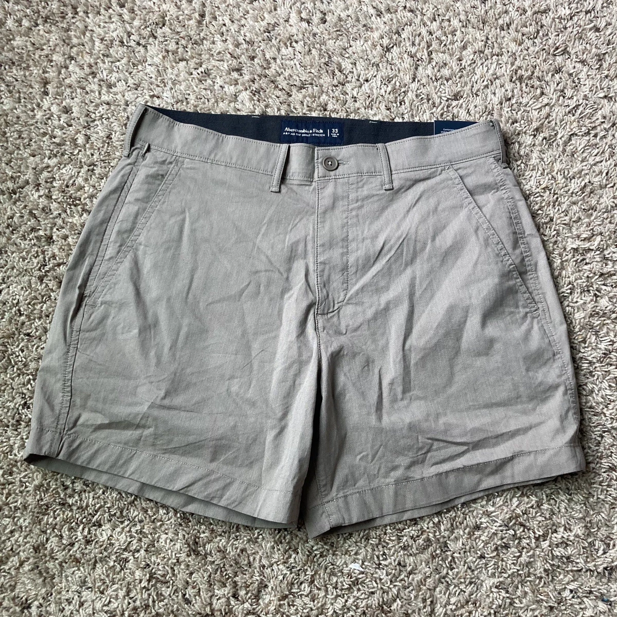 Abercrombie plain front shorts hotsell