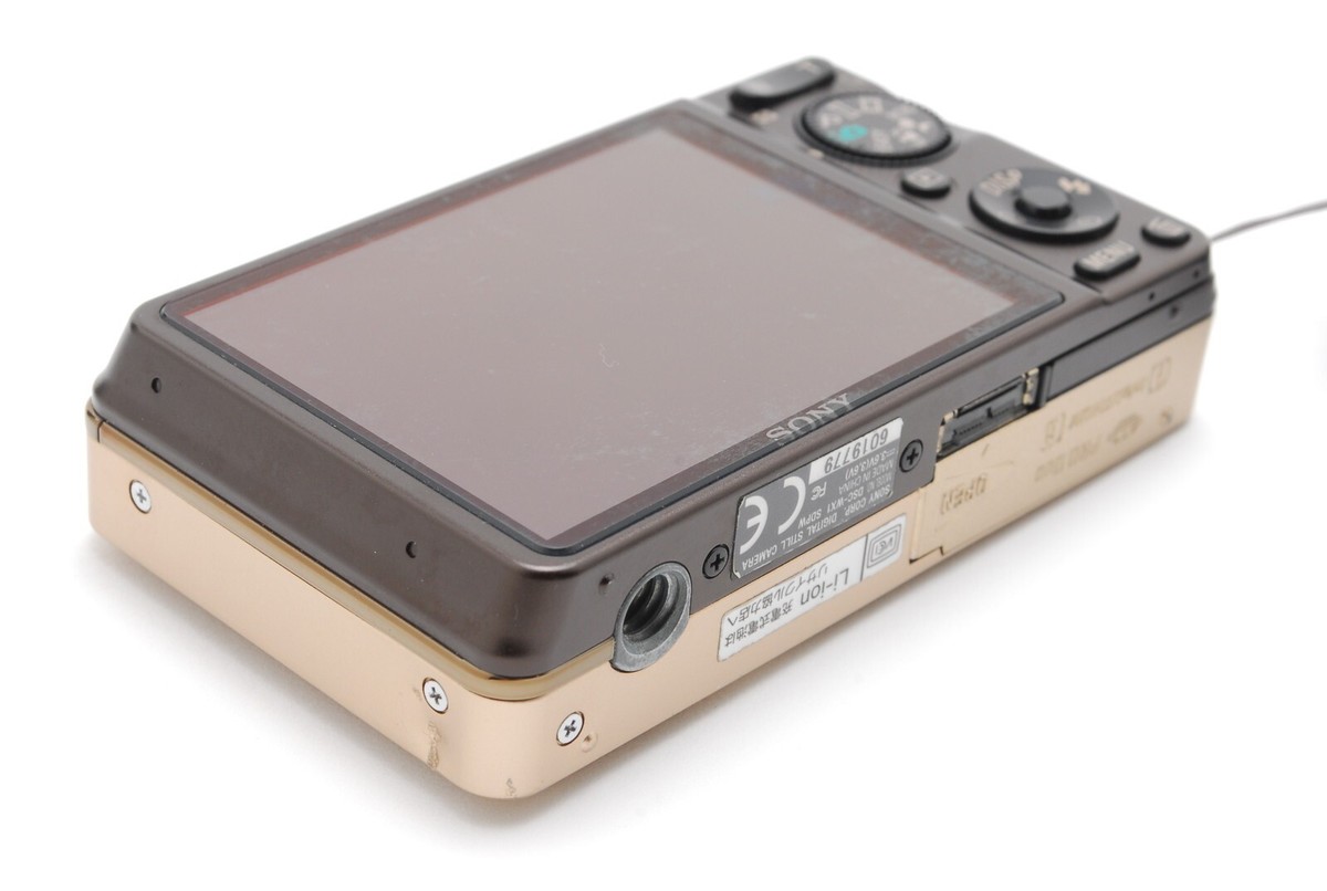 SONY　Cyber−Shot DSC-WX1 GOLD Near Mint/Box〉SONY Cyber-Shot DSC-WX1 Gold Digital Camera w