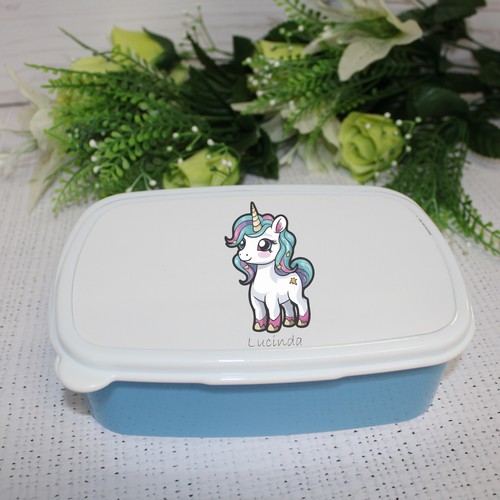 Fiambrera Unicornio Personalizada | Fiambrera Personalizada | Sandwichera - Imagen 2 de 5