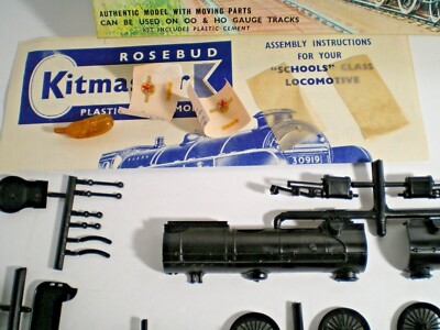 ROSEBUD KITMASTER HO, OO N°3 LOCOMOTIVE VAPEUR EARLY AMERICAN GENERAL