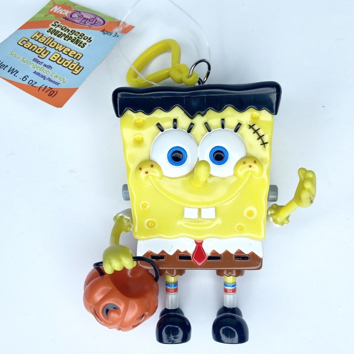 2003 SpongeBob SquarePants Halloween Candy Dispenser Keychain
