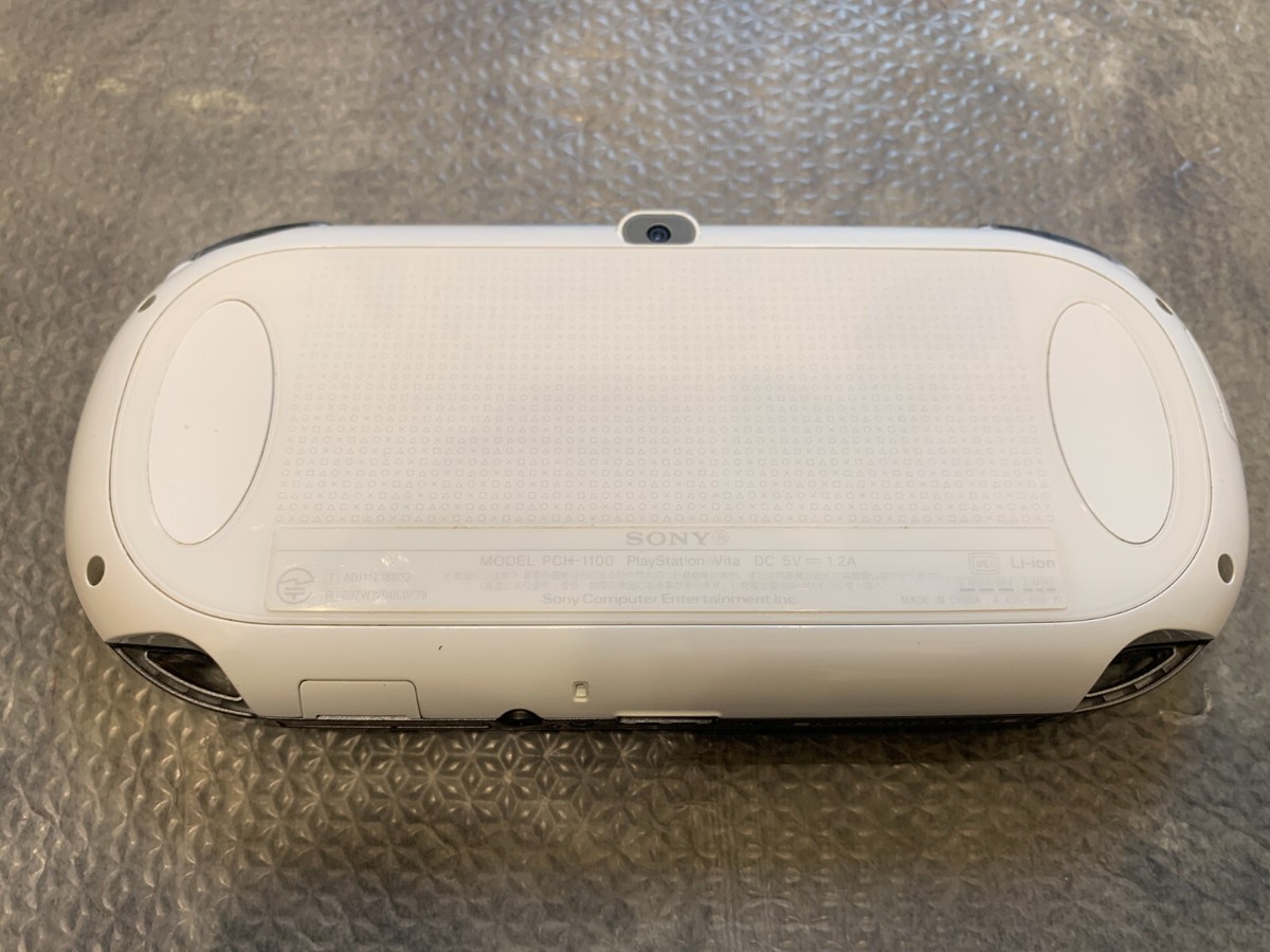 SONY PlayStation PS Vita PCH-1100 AB02 Crystal White 3G/Wi