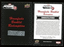 2023 Upper Deck Marvel Anime Vol 2 - Hanafuda Booklet Redemption - SSP Case Hit