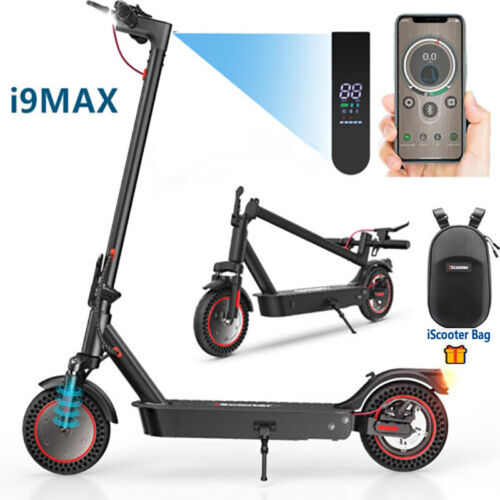 Foldable Electric Scooter Adult 500W Long Range High-Speed 21MPH Dual Suspension