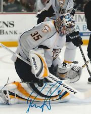 NASHVILLE PREDATORS PEKKA RINNE SIGNED 8X10 PHOTO NASHVILLE PREDATORS PEKKA RINNE SIGNED 8X10 PHOTO
