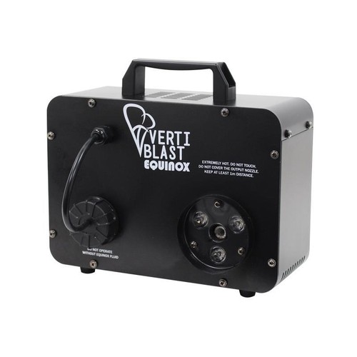 2 x Equinox Verti Blast Vertical LED Fog Machines 3 x 9w LED CO2 JET Smoke Effec - Afbeelding 3 van 6