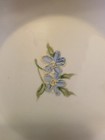 VINTAGE NIPPON HAND PAINTED THREE FOOTED ROUND OFF WHITE AND FLORAL PATTERN BOWL — photo 4