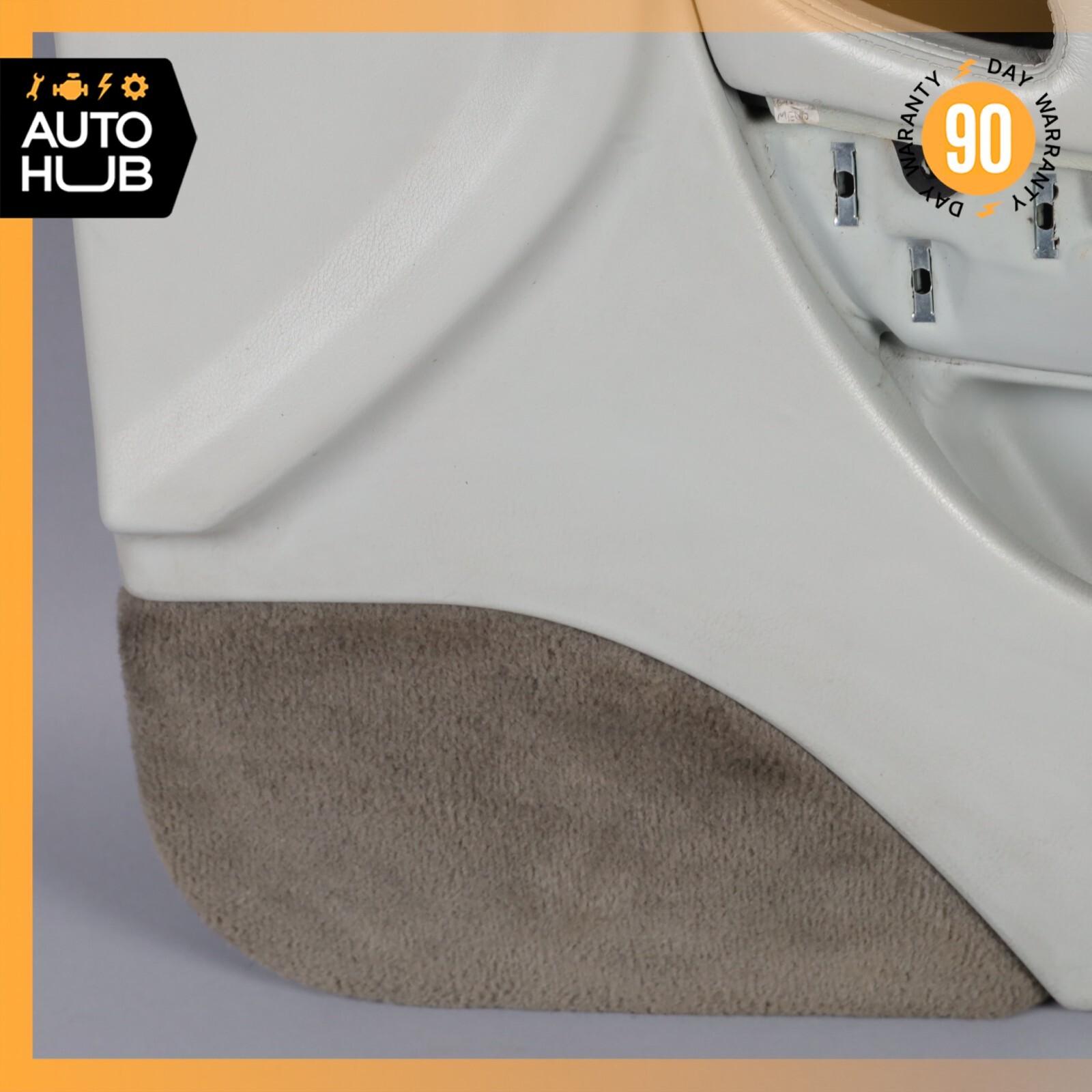 03-13 Maserati Quattroporte M139 Front Right Side Interior Door Panel Gray OEM