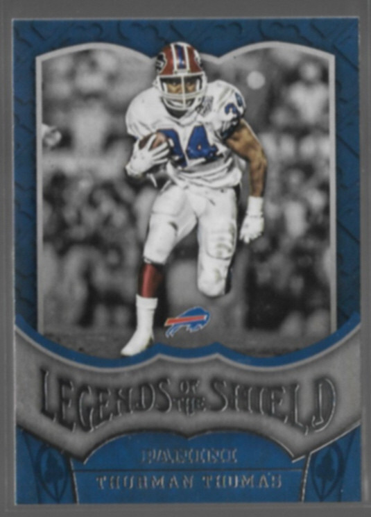 THURMAN THOMAS 2016 Panini Legends of the Shield #17.  BILLS