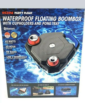 floating bluetooth speaker beer pong