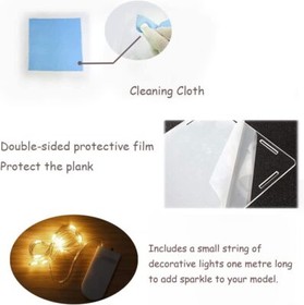 Acrylic Display Case 30.7"x20"x14.2" for (Lego Disney Castle 71040, Lego 43197)