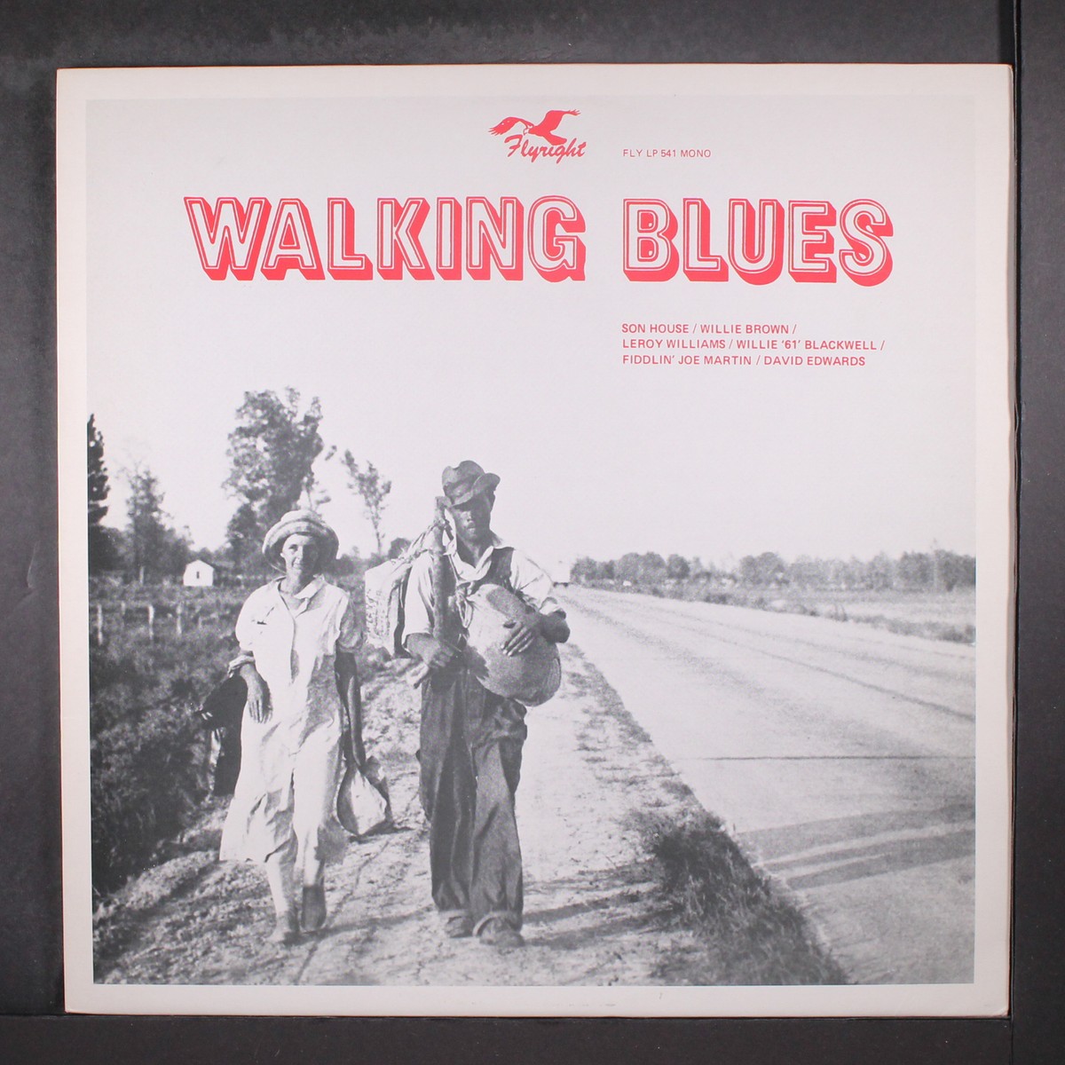 英LP Various Walking Blues FLYLP541 FLYRIGHT /00260 VARIOUS: walking blues FLYRIGHT 12