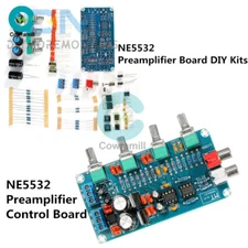 DIY Kit NE5532 HIFI OP-AMP Preamplifier Volume EQ Tone Amplifier Control Board