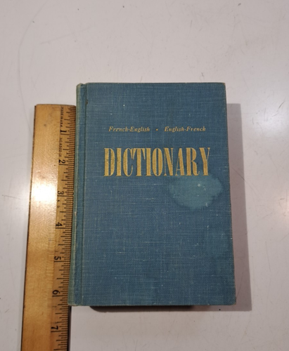 Pocket Dictionary : French-English by Ottenheimer Publishers Staff (1960) Vntg - Imagen 2 de 11