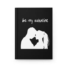 Matte Hardcover Journal - V Day Theme