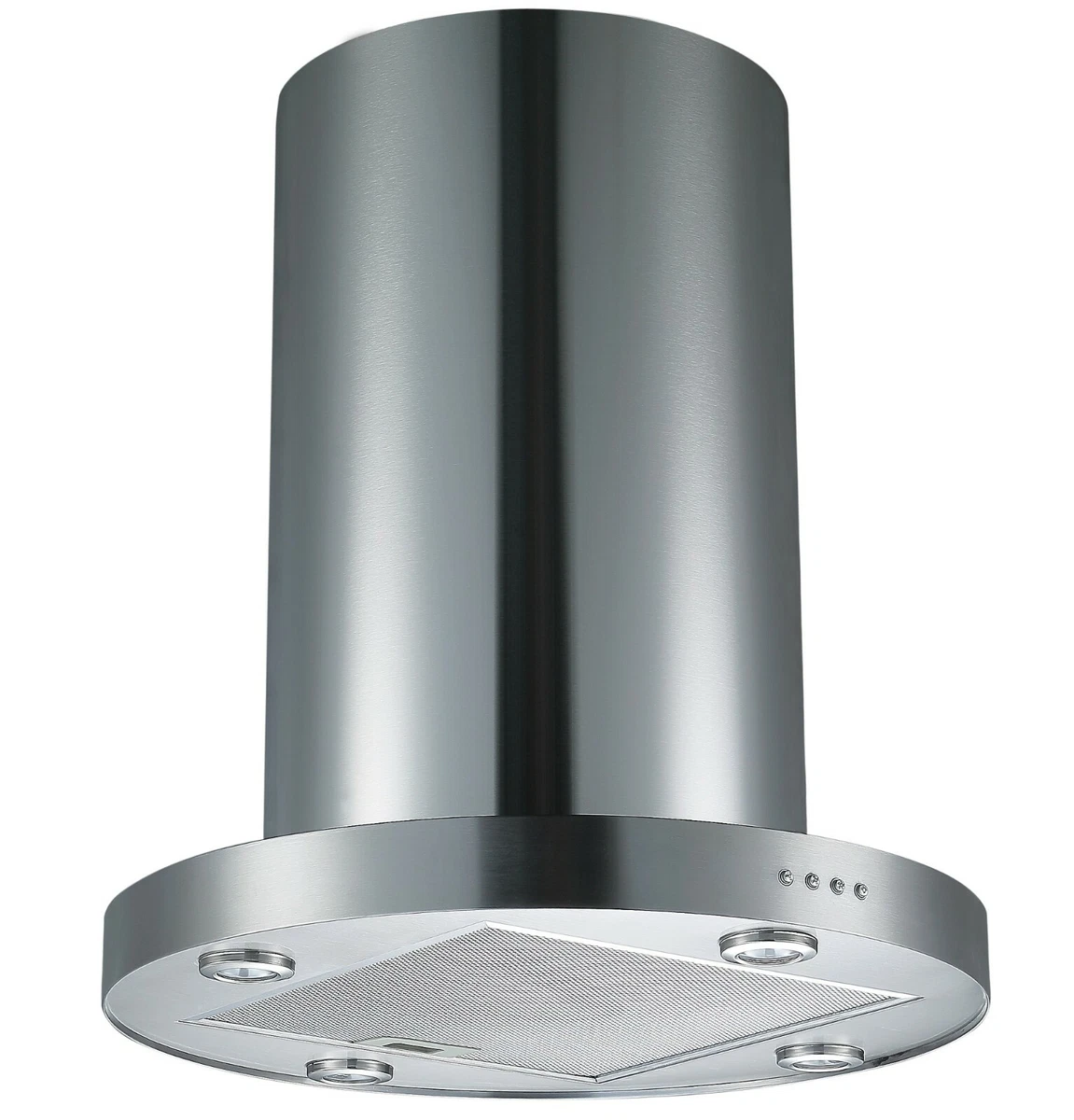 Round outlet range hood