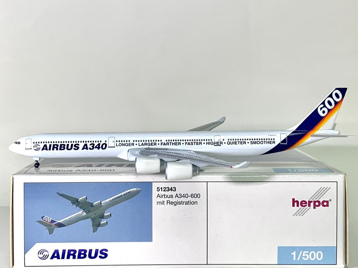 エティハド A340-600 1500 pieces herpa 1/500 Herpa Wings