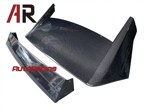 VR Style Carbon Fiber Front Add-on Lip Fit For 2021-2024 Toyota GR Yaris Only - Picture 2 of 4