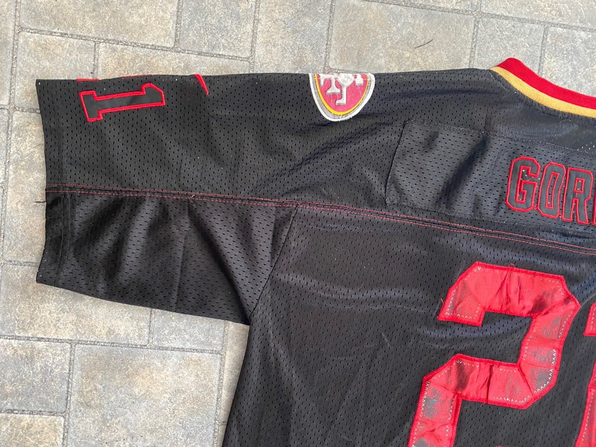 Nike 49ers Super Bowl XLVII Frank Gore 21 Black Jersey Men's