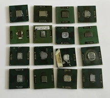 Lot of 16x Intel LF80538 410 Series CPUs – 1.46GHz / 1M / 533MHz USED LAPTOP