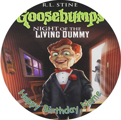 Goosebumps Personalised Edible Birthday Party Cake Decoration Topper ...