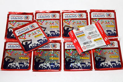 Panini COPA AMERICA CHILE 2015 - 10 TÜTEN PACKETS SOBRES BUSTINE POCHETTES