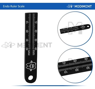 MEDIMENT INSTRUMENTS Dental Endodontic Instruments Root Canal Endo Ruler Span Measure Scaler