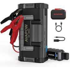 Avapow 6000amp Peak Car Jump Starter W Dual Usb Quick Charge Dc Avapow 6000amp Peak Car Jump Starter W Dual Usb Quick Charge Dc