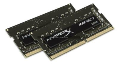 メモリー HYPERX DDR4 2666MHz 32GB(16GB*2) DDR4 Ram Hyperx 32 GB (2x 16 GB) 2666 MHZ CL16 260Pin 1.2V