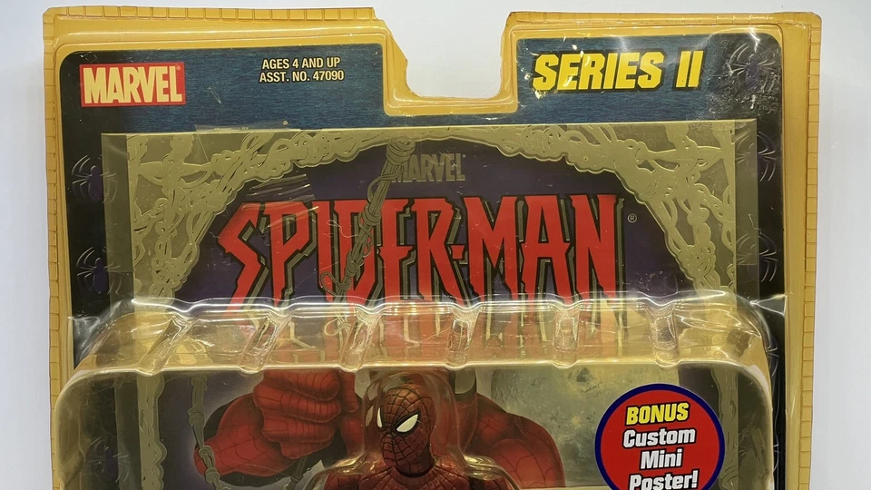 Clásico Spider-Man con póster de aluminio - Spider-Man Classics Series 2, 2001 Foto 2 de 4